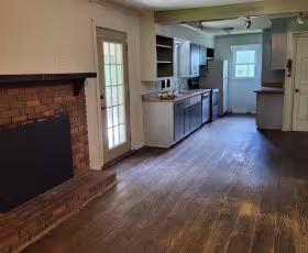 Oak Grove Road fireplace